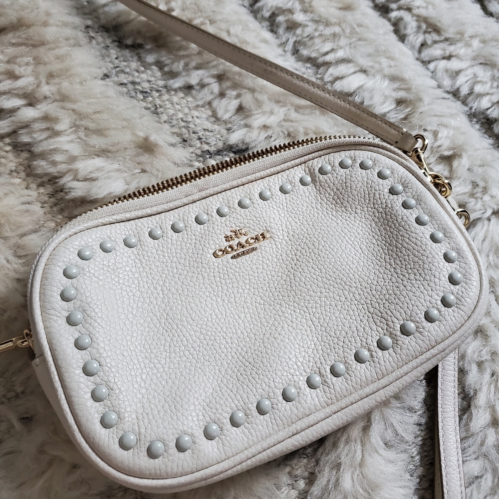 Authentic Leather Coach Crossbody